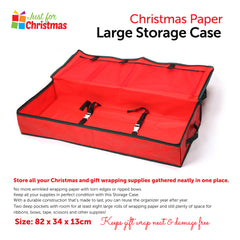 Christmas Paper Large Storage Case