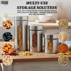 3PK Glass Storage Container