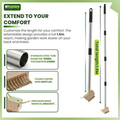 Garden Broom with SS Handle