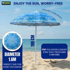 Beach Umbrella Blue