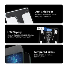 180Kg Digital Bluetooth Bathroom Scales