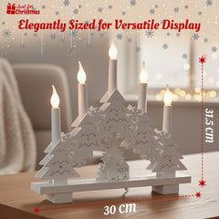 Christmas-MDF LED Candle Light White (6)