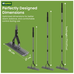 Garden Rake with SS Handle