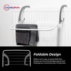 Deluxe Radiator Airer Rack for Efficient Clothes Drying