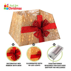 Collapsible Christmas Tree Skirt