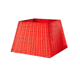 Collapsible Faux Rattan Christmas Tree Skirt