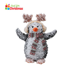 50cm Light-Up Glitter Penguin