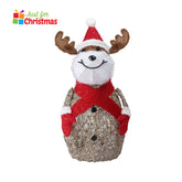55cm Light-Up Glitter Reindeer