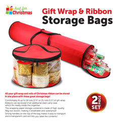 Gift Wrap & Ribbon Storage Bags