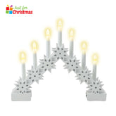 Wooden LED Candle Bridge