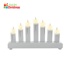 Wooden LED Candle Bridge