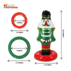 Inflatable Soldier Toss Game