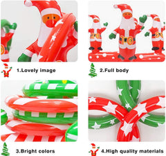 Inflatable Santa Toss Game