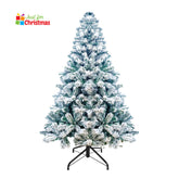 Snowflocked Christmas Tree