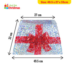 Collapsible LED Christmas Tree Skirt