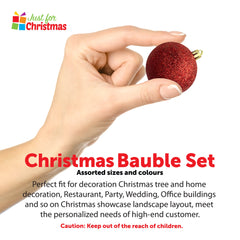 72 Piece Christmas Bauble Set