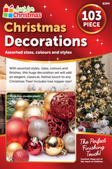 103 Piece Christmas Decorations