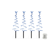 4 Piece LED Christmas Tree Spiral Stake Light