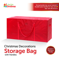 Christmas Decorations Storage Bag with Handles