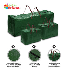 3PC Christmas Decoration Bags with Handles