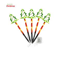 5 Piece LED Christmas Tree Lights