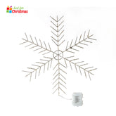 3D Wire LED Snowflake