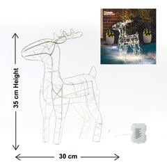 3D Wire LED Reindeer