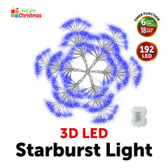 3D LED Starburst Light