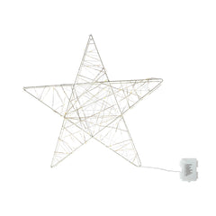 3D Wire LED Christmas Star