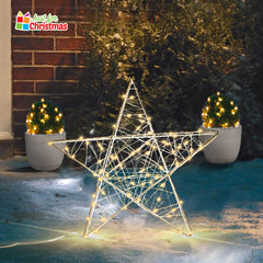 3D Wire LED Christmas Star