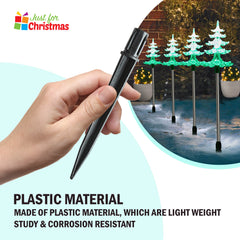 5PK Stakes for Christmas Lights