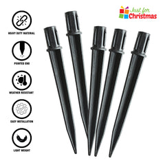 5PK Stakes for Christmas Lights