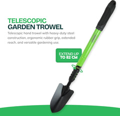 Telescopic Garden Trowel for Easy Planting and Digging
