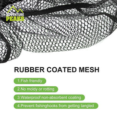 Telescopic Fish Landing Net For Easy Catching