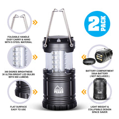2PK 30 LED Camping Lanterns