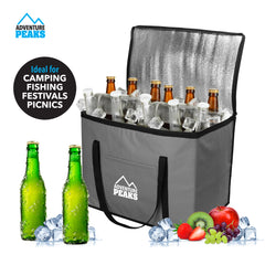 60 Litre Insulated Cooler Bag for Picnic and Travel