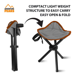 Folding Stool With Convenient Carry Strap