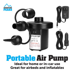 Compact Portable Air Pump for Tyres and Inflatables