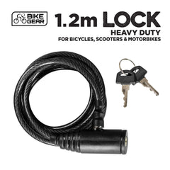 Bicycle Lock With 2 Keys For Security