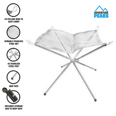 Portable Stainless Steel Fire Pit