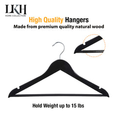 10-Pack Non-Slip Hanger Bars For Clothes
