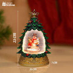 Christmas-Snowman LED Tree Light with Water Glow (8)