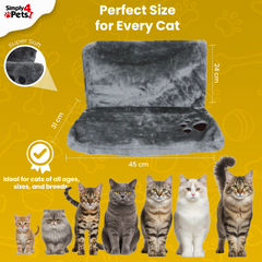 Cat radiator Bed Grey