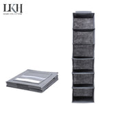 6 Section Hanging Wardrobe Organiser