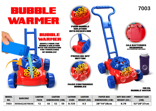 Bubble Mower with 110ml Bubble Water