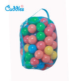 100pcs Multicoloured Plastic Balls for Kids Play Area