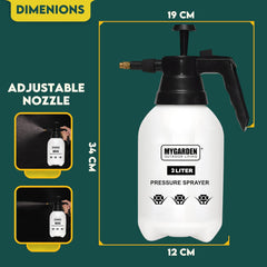 Versatile and Efficient 3-Litre Pressure Sprayer