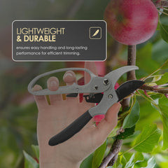 Heavy Duty Ratchet Pruning Garden Secateurs