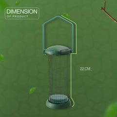 Durable Hanging Bird Nut Feeder for Garden