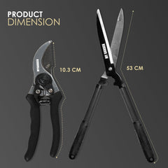 2 Piece Garden Shears and Pruner Set